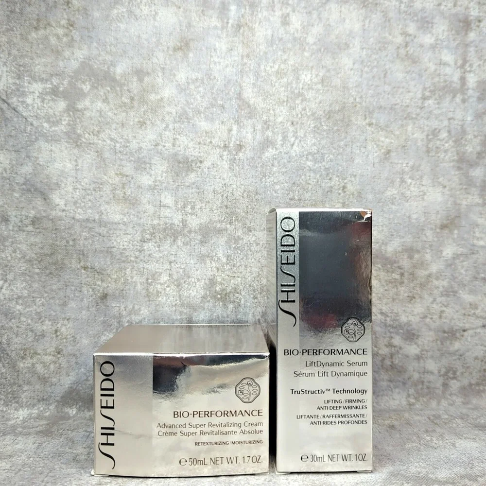 SHISEIDO Bio-Performance Advanced Revitalizing Cream 50ml & LiftDynamic Serum
